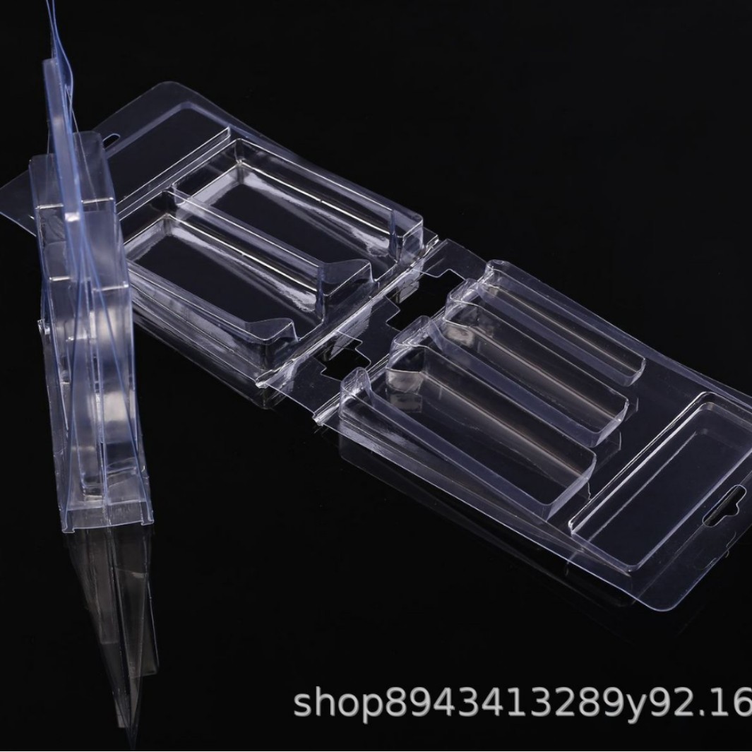 胶水气枪对折生产加工PVCPET透明泡壳饰品玩具包装厂家批发