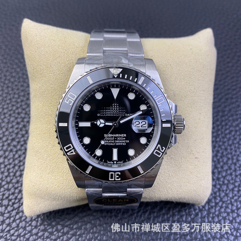 Cross-border special for black water ghost between gold and blue black water ghost submersible 904 mechanical watch men's watch AliExpress foreign trade