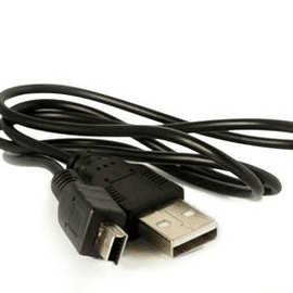 USB转miniusb数据线国标铜v3充电线t型口MP3数据线梯形口迷你 5