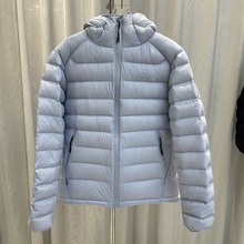 三星90白鸭绒排骨羽绒服女短款轻薄2025冬季新款男女连帽情侣外套