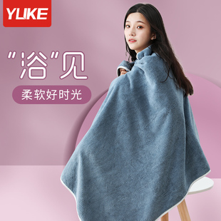 Coral Velvet Bath Towel for Women Winter 2024 New Kidsren's Large Towel Men's Water-Absorbent Quick-Drying Non-Shedding Wrap Bathrobe