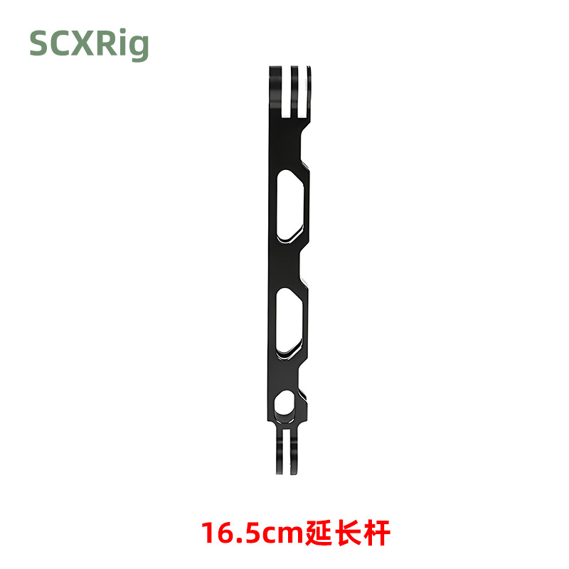 Gopro soporte de varilla de extensión adecuado para insta360 X3 casco cámara de aleación de aluminio brazo de extensión accesorios de Acción