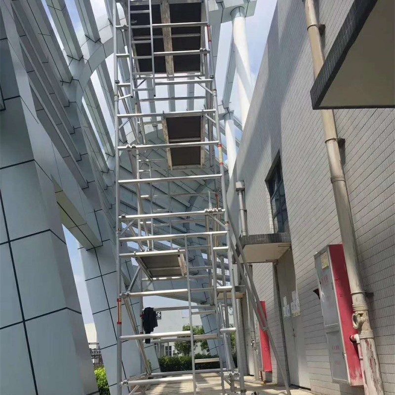 scaffold scaffolding铝合金脚手架的价格出口阿里亚马逊脚手架及