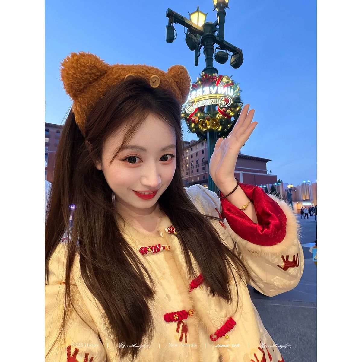 Year of the Horse Jacket, New Chinese-Style Coat for Women, Reversible Padded Cotton Jacket, Casual Pants for Women, Straight-Leg Pants