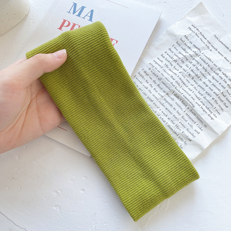 Diadema deportiva pañuelo absorbente para el sudor de los hombres diadema para hombres ropa exterior diaria de las mujeres lavado de cara diadema de presión para el cabello