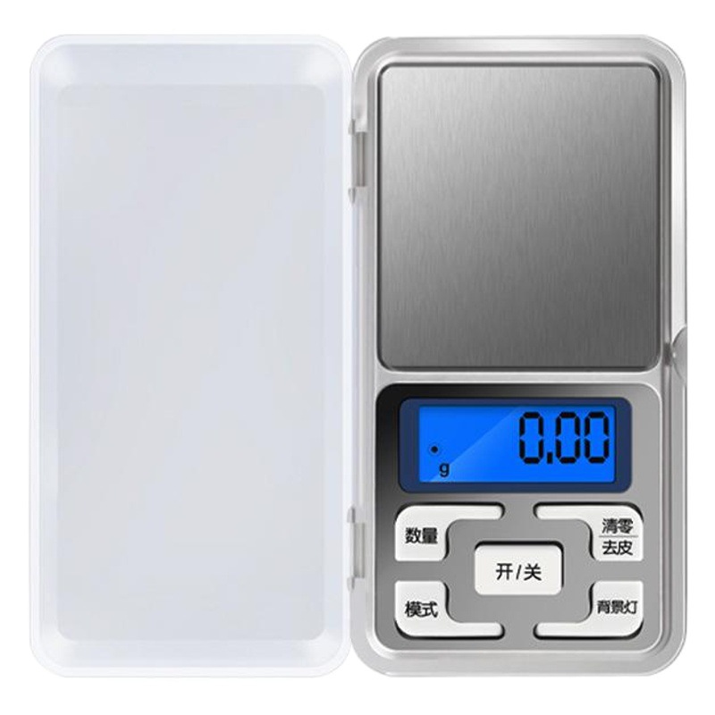 Mini Electronic Scale, High-Precision Jewelry Scale, Portable Small Food Scale, Pocket Jewelry Gold Weighing Scale, Small Gram Scale