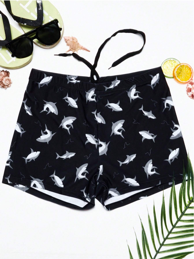 Herrbadshorts för professionell sport och bekväm semester_voghion.com
