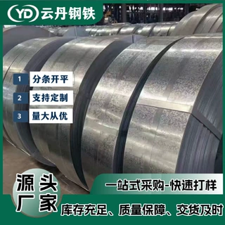 山东加工定制镀锌板0.3-3.0mm有花镀锌卷 开平覆膜镀锌卷板