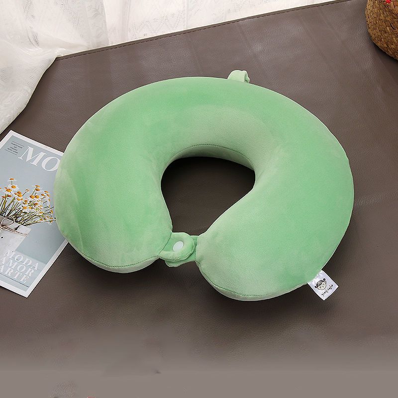 [둥근머리의 질감이 돋보이는 스타일] - 라이트그린★메모리폼은 탈부착이 가능하고 세탁이 가능합니다.