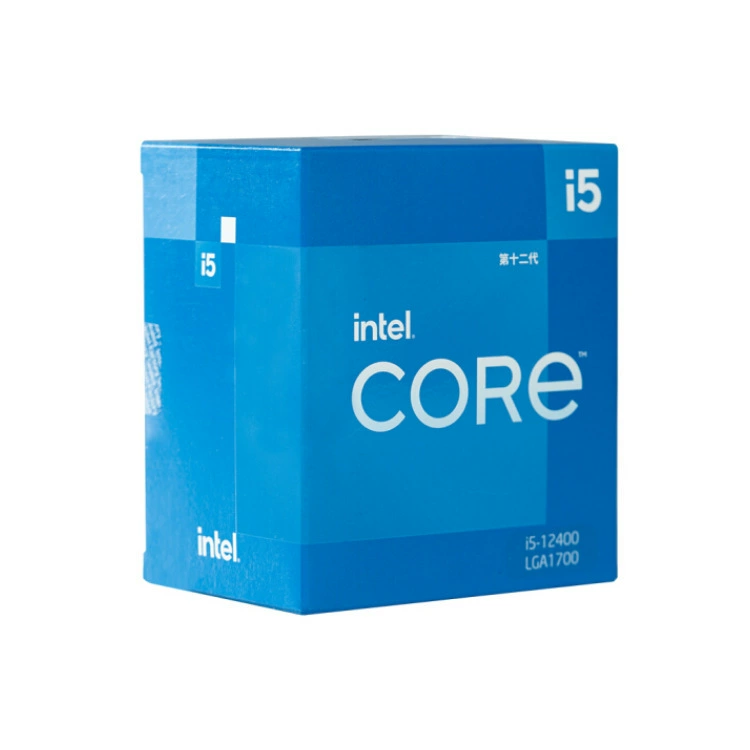 Intel/Intel i5-12400F/12400 отдельный чип процессор 12‑го поколения, совместим с материнскими платами H610/B760