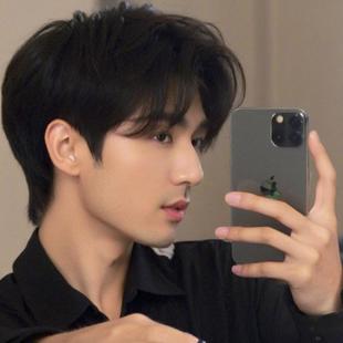 Wig men's new Korean handsome short hair natural medium broken cover full head cover source factory in stock wholesale