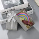 New Holiday Birthday Rectangular Heaven and Earth Cover Gift Box Simple Paper Gift Box Gift Bow Packaging Box