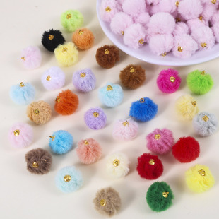 �¿�羳��ɫë��20mm����ë����� diy�l���Ʒ���������l