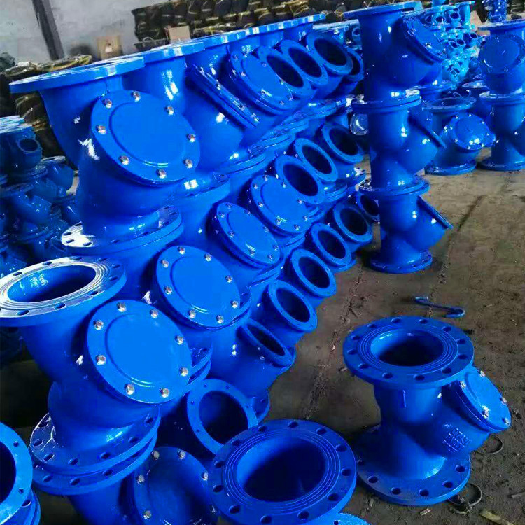 SY4P-10C DN125不锈钢Y型过滤器 耐温压除污法兰阀门