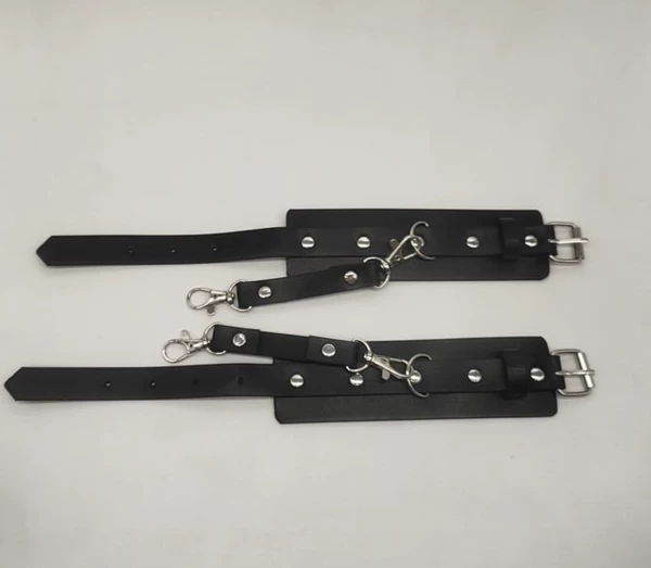 Black handcuffs