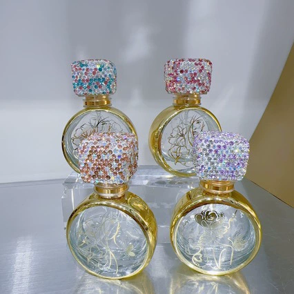 Perfume bottle, handheld glass sprayer, elite sample 25 ml