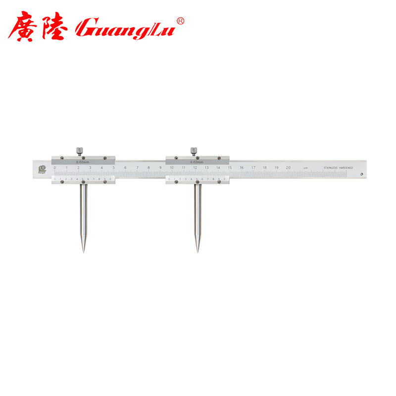 广陆 游标划线圆规卡尺 159-358k