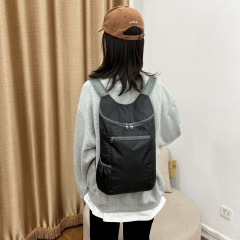 アウトドアポータブル折りたたみスキンバッグショルダーライトスポーツバックパックトラベルバッグ登山小型バックパック男性と女性のための防水