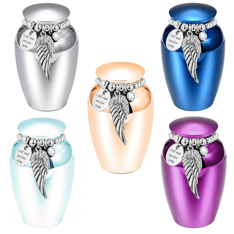 Новый продукт без слов с открывающимися крыльями в виде шариков для поминовения усопших, шерсти питомцев, урны, похоронных принадлежностей.