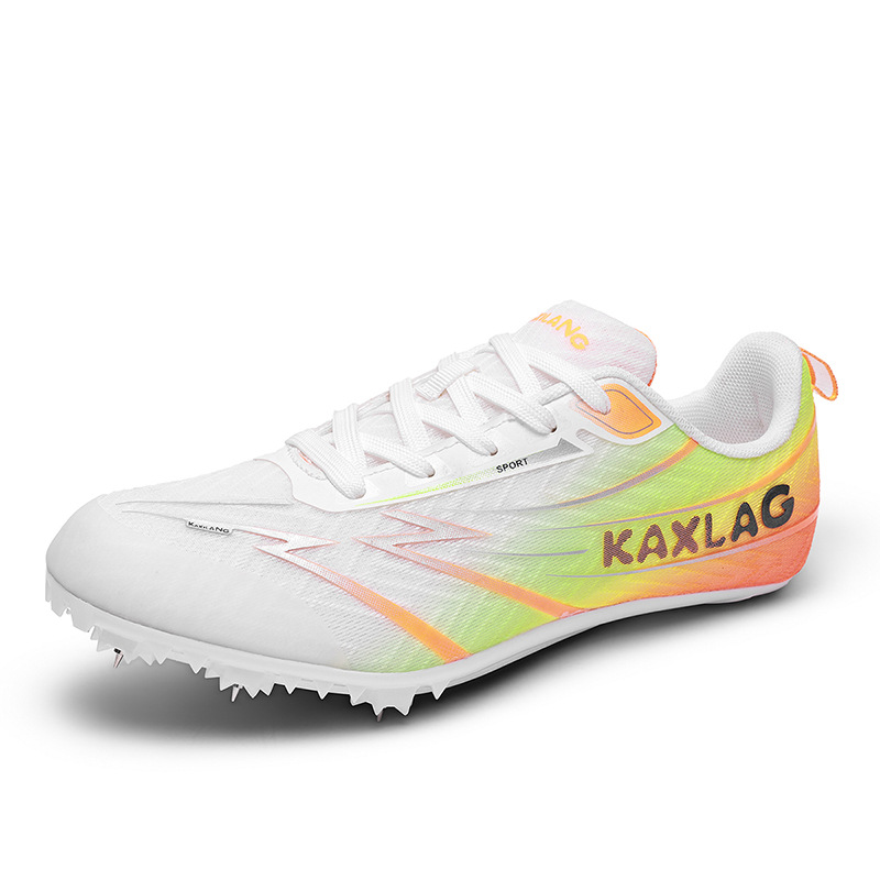 Zapatos de atletismo profesionales transfronterizos para estudiantes de prueba de escuela secundaria sprint de salto de longitud zapatos de carreras de entrenamiento transpirables ligeros zapatos deportivos mujeres