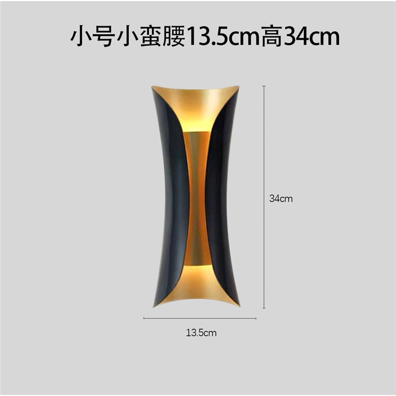 A-size-small black outside and gold inside