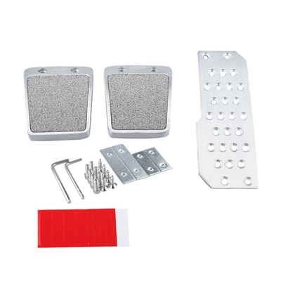 Unlimited MUGEN pedal car modification universal pedal non-slip accelerator brake manual automatic wave pedal (Dekorativ pedal başlıqları) - manual-gear-three-pieces