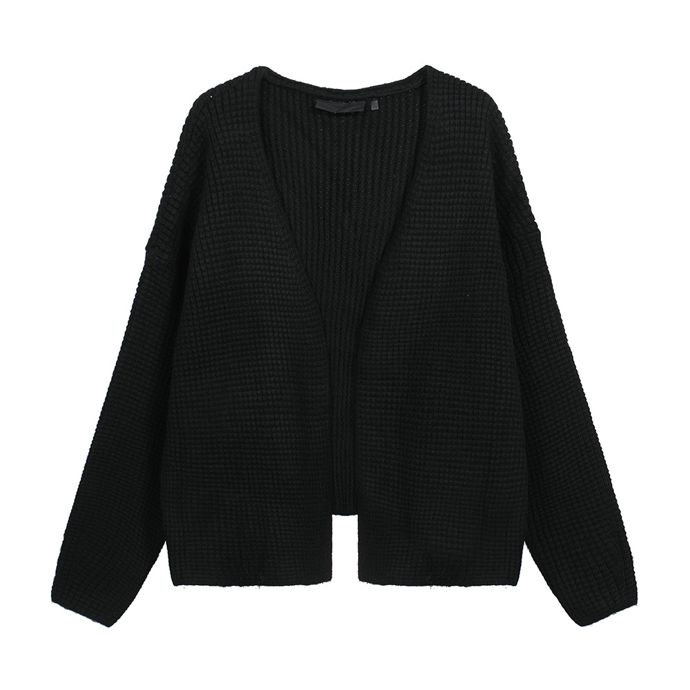 24FW nuevo FOG ESSENTIALS piña flor de punto Cardigan suéter casual suelto para hombres y mujeres