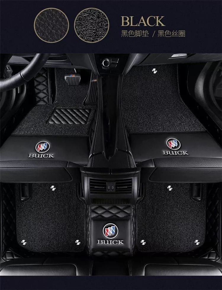 Suitable for Buick Excelle, Buick Excelle GT, Buick Envision, Buick LaCrosse, Buick Verano, Buick GL8 full-coverage car floor mats