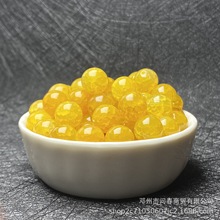冰花黄龙纹玛瑙散珠饰品配件圆珠半成品diy手串项链编织材料批发