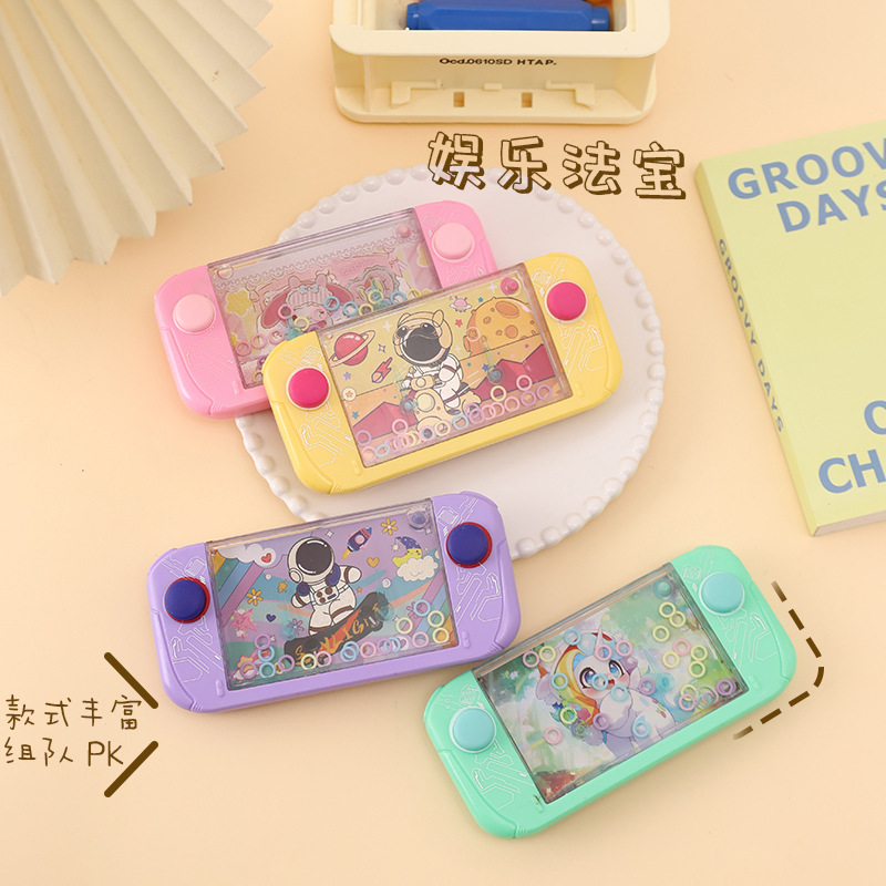 Puzzle infantil bucle de agua bucle de agua bucle de agua juguete de máquina de juegos para bebés bucle de presión de palma