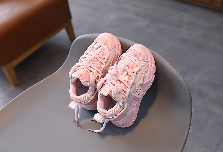 Scarpe da ginnastica per bambini in mesh traspirante e casual_voghion.com