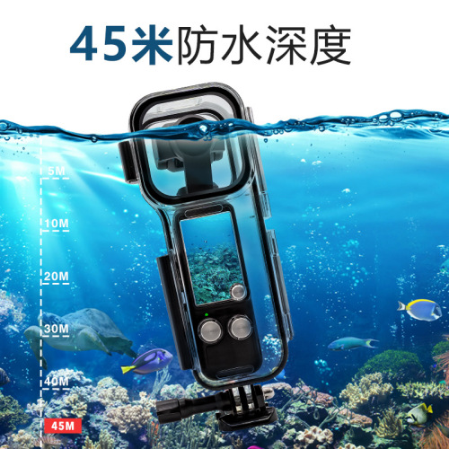 Pocket Waterproof Case for DJI Pocket 3 Accessory Handheld Stabilizer Glass Protection Shell