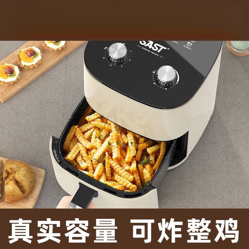 Air Fryer Visual Household Large-Capacity Multi-Function Fully Automatic Smart French Fries Oven All-In-One Machine Manufacturer Others