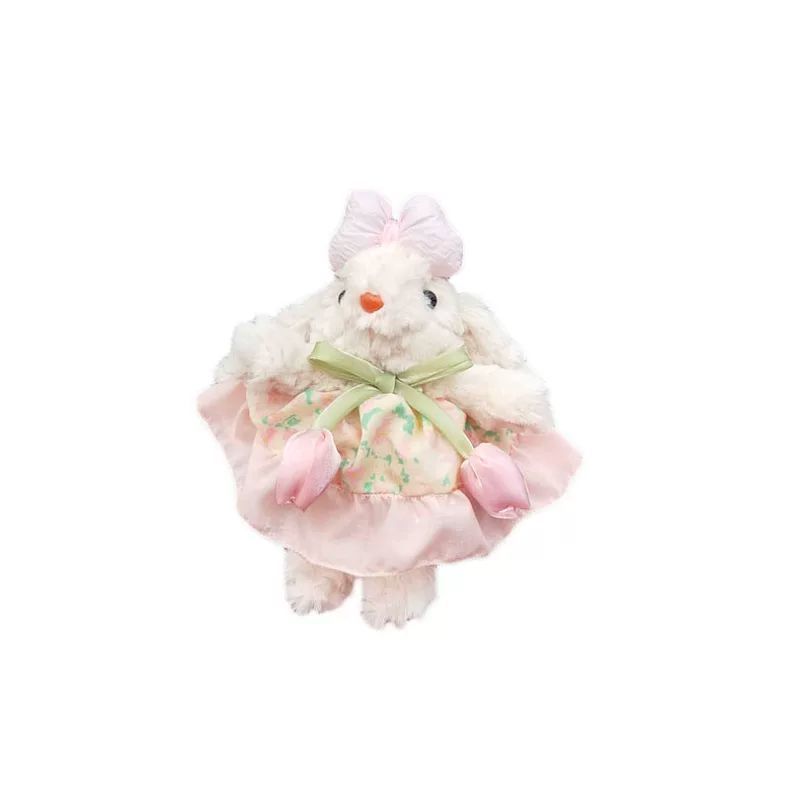 Car-mounted lop-eared rabbit car trunk decoration ornament, electric car rear seat toy, car exterior tail doll pendant