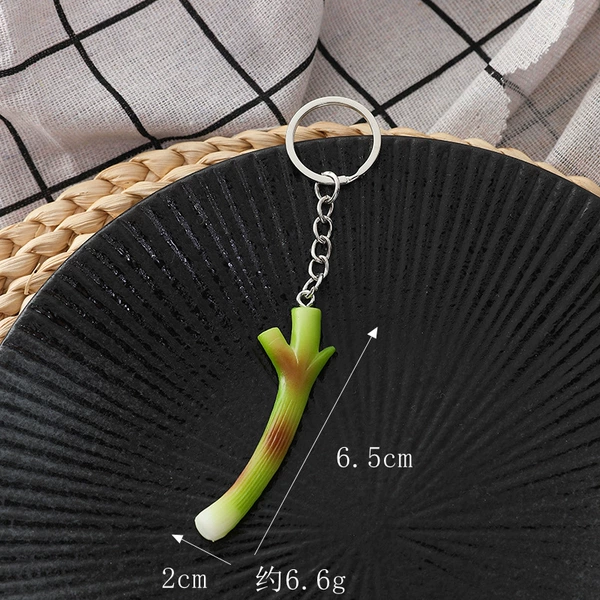 Roasted shallots (long version) - keychain