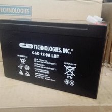 西恩迪蓄电池C&D12-9A LBT大力神铅酸免维护12V9AH电力直流屏电池