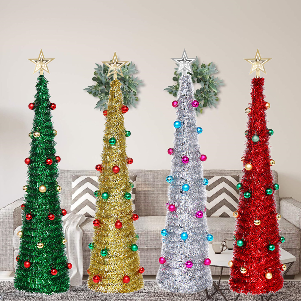 Cross -border new product telescopic foldable hair bars Christmas…