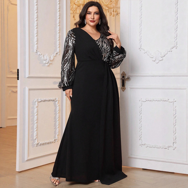 Mtp187 Cross-Border European and American Plus-Size Women's Dress, Fashionable and Elegant Long Dress, Halloween Holiday Dress Mtp187 Cross-Border European and American Plus-Size Women's Dress, Fashionable and Elegant Long Dress, Halloween Holiday Dress