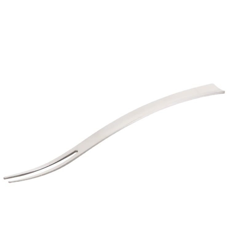 304 tenedor de fruta de acero inoxidable cuchara de café pastel creativo pastel de luna tenedor de postre ensalada occidental signo de fruta LOGO