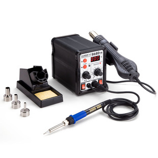Zhaoxin ZHAOXIN 868D/898D Hot Air Welding Station Two-in-One Constant Temperature Welding Station Digital Display Adjustable Hot Air