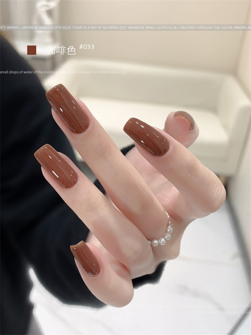 KaSi fototerapia Esmalte de uñas pegamento 2023 nueva primavera y el verano popular blanco lechoso nude rojo cereza salón especial