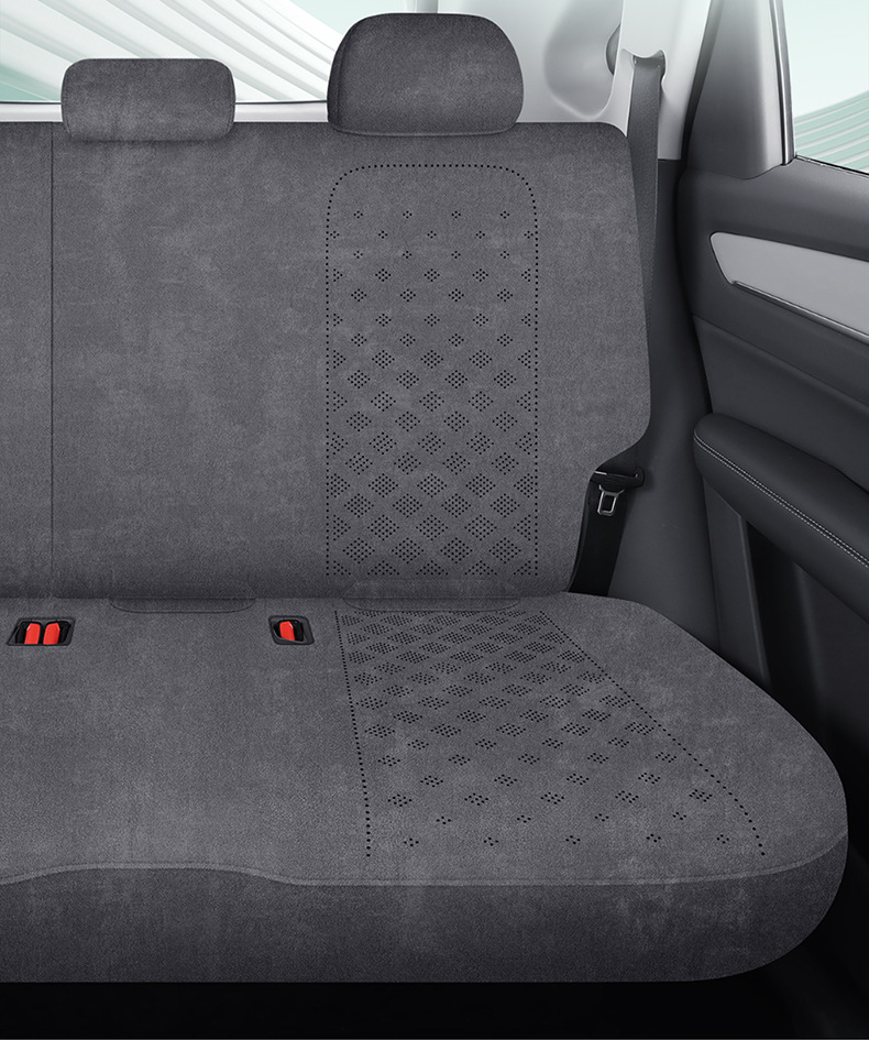New Model of Special Car Seat Cover for Bestune Yueyi 03, Featuring Breathable Suede Saddle Pad and Leather Seat Cushion