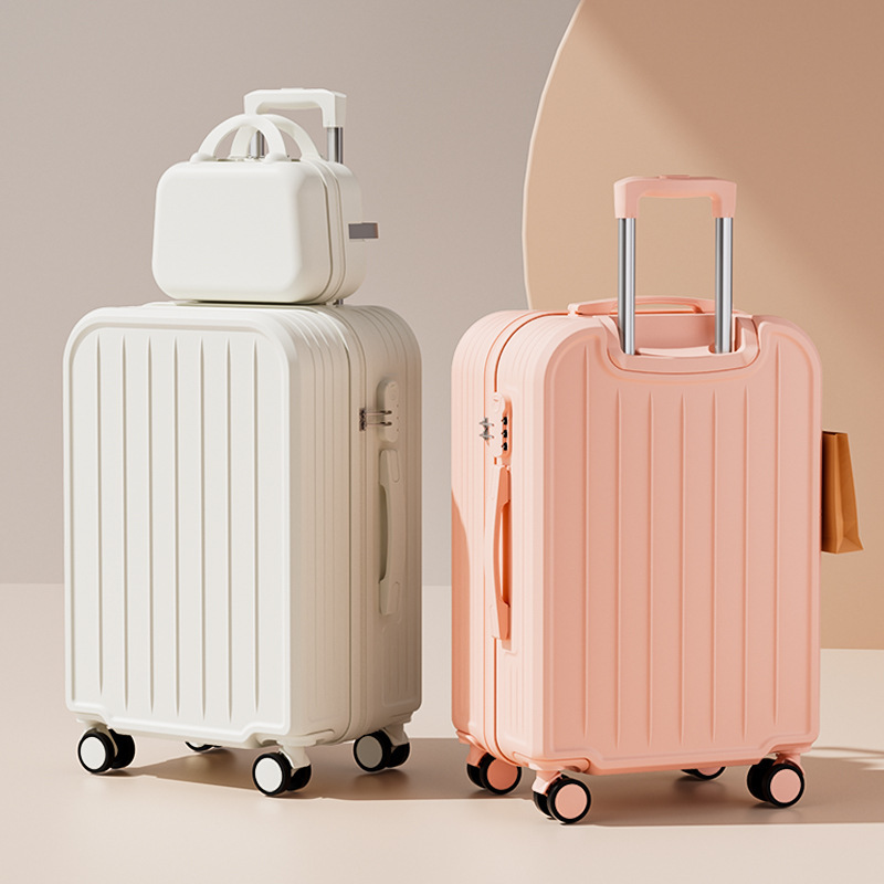 New Stylish and Fresh Travel Suitcase, Student Password Lock Suitcase, Large Capacity Set of Suitcases, Lightweight Luggage Trolley Case New Stylish and Fresh Travel Suitcase, Student Password Lock Suitcase, Large Capacity Set of Suitcases, Lightweight Luggage Trolley Case