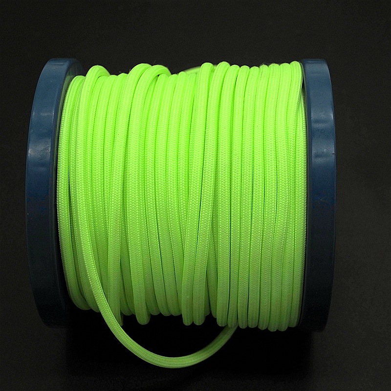 4mm夜光绳 夜光帐篷绳 露营帐篷夜光防风绳 夜光伞绳荧光天幕拉绳