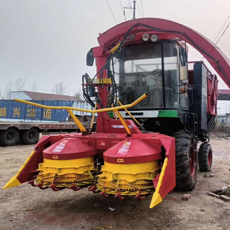 Disc-Type Silage Machine, Fully Automatic Corn Stalk Crushing and Crushing Machine, Wheeled Silage Machine, Silage Forage Harvester Disc-Type Silage Machine, Fully Automatic Corn Stalk Crushing and Crushing Machine, Wheeled Silage Machine, Silage Forage Harvester