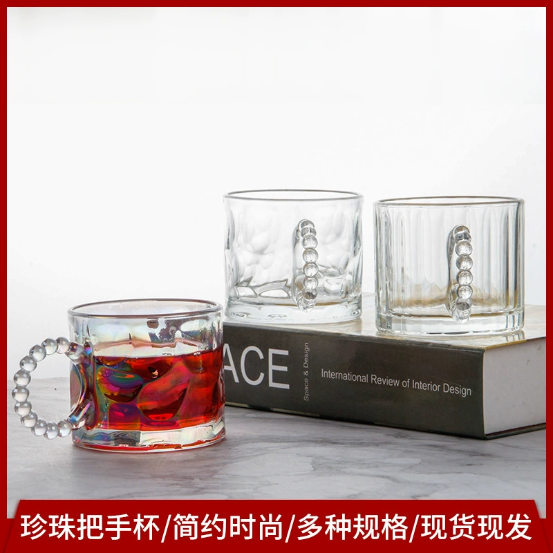 Glass Make Cup wholesale Breakfast Oat Milk Cup Office Large -capacity Tea Water Cup Gift Cup