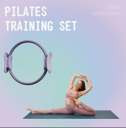 Equipo de asistencia de yoga Combinación de anillo de resistencia de la pierna Cinturón de resistencia de la cadera Pilates Bobo Bola Funda deportiva de fitness