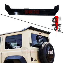 适用19-23新款铃木吉姆尼专用尾翼JIMNY改装运动免打孔烤漆后顶翼