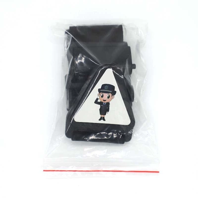 Car Seat Belt Holder, Child Safety Belt Adjuster, Seat Triangle Holder, Child Shoulder Pad Limiter (Seat belt shoulder pad) - 3448-seat-belt-adjuster-black-opp-packaging
