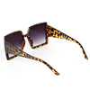 Fashionable square sunglasses, glasses solar-powered, internet celebrity, custom made, European style